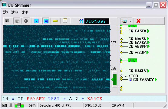 morse decoder for sdr